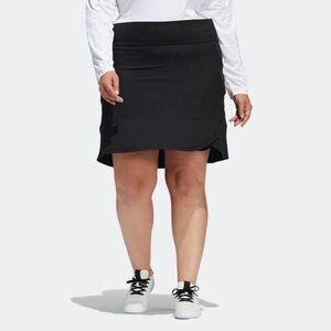 adidas Women's Black Frill Golf Skort Sz 1X